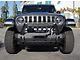 WJ2 Stubby Front Bumper with LED Light Bar Mount; Textured Black (18-24 Jeep Wrangler JL)