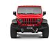 WJ2 Full Width Front Bumper with Bull Bar; Textured Black (18-24 Jeep Wrangler JL)