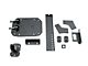 WJ2 Rear Bumper with Tire Carrier; Textured Black (18-24 Jeep Wrangler JL)