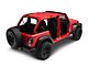 Steinjager Teddy Top Full Length Solar Screen Cover; Red (18-24 Jeep Wrangler JL 4-Door)