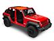 Steinjager Teddy Top Full Length Solar Screen Cover; Orange (18-24 Jeep Wrangler JL 4-Door)