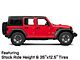 Rovos Wheels Danakil Matte Black with Machined Lip Wheel; 17x9 (18-24 Jeep Wrangler JL)