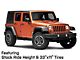 Rovos Wheels Danakil Charcoal with Machined Lip Wheel; 17x9 (07-18 Jeep Wrangler JK)