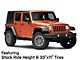 Rovos Wheels Kalahari Charcoal with Machined Lip Wheel; 17x9 (07-18 Jeep Wrangler JK)