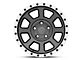 Rovos Wheels Kalahari Charcoal with Machined Lip Wheel; 17x9 (18-24 Jeep Wrangler JL)