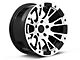 Rovos Wheels Karoo Clodd Black Machined Wheel; 17x9; -6mm Offset (05-10 Jeep Grand Cherokee WK, Excluding SRT8)