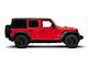 DV8 Offroad Boxed Rock Slider Steps; Black (18-24 Jeep Wrangler JL 4-Door)