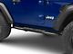 RedRock PNC Side Step Bars; Textured Black (18-24 Jeep Wrangler JL 2-Door)