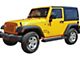 6-Inch iStep Running Boards; Black (07-18 Jeep Wrangler JK 2-Door)