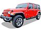 6-Inch iStep Running Boards; Black (18-24 Jeep Wrangler JL 4-Door)