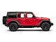 Romik RAL-B Running Boards; Black (18-24 Jeep Wrangler JL 4-Door)