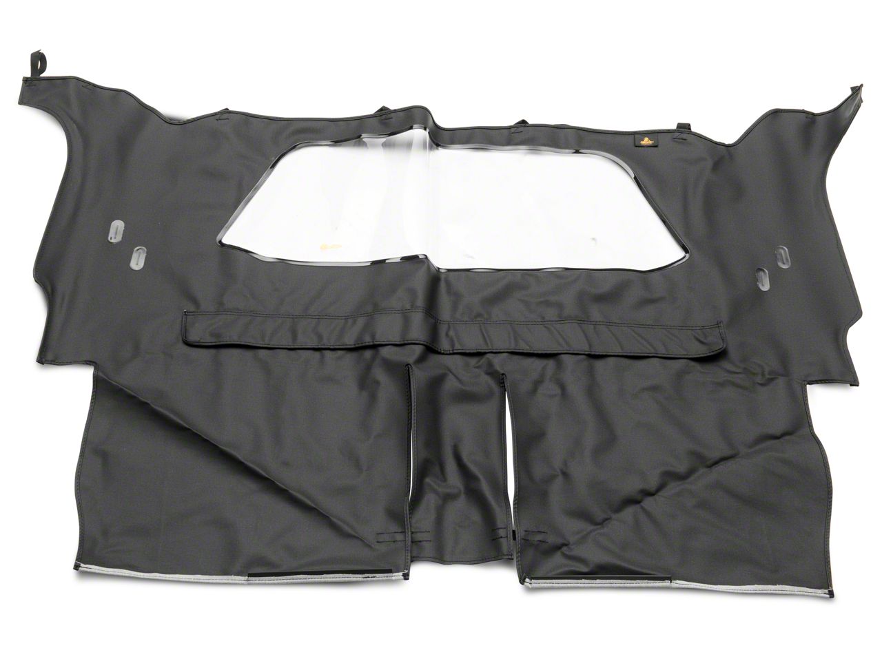 Bestop Jeep Wrangler WrapAround Windjammer - Black Denim 80033-15 (97-02  Jeep Wrangler TJ)