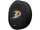 Anaheim Ducks Spare Tire Cover; Black (66-18 Jeep CJ5, CJ7, Wrangler YJ, TJ & JK)