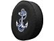 U.S. Naval Academy Spare Tire Cover; Black (66-18 Jeep CJ5, CJ7, Wrangler YJ, TJ & JK)