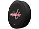 Washington Capitals Spare Tire Cover; Black (66-18 Jeep CJ5, CJ7, Wrangler YJ, TJ & JK)