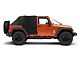 Emergency Top; Black (07-18 Jeep Wrangler JK 4-Door)