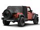 Emergency Top; Black (07-18 Jeep Wrangler JK 4-Door)