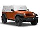 Mopar Cab Cover with Jeep Logo; Silver (07-18 Jeep Wrangler JK 4-Door)