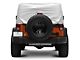 Mopar Cab Cover with Jeep Logo; Silver (07-18 Jeep Wrangler JK 4-Door)