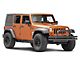 RedRock Tubular Front Bumper; Textured Black (07-18 Jeep Wrangler JK)