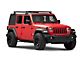 Rhino-Rack Heavy Duty RL110 2 Bar Roof Rack; Black (18-24 Jeep Wrangler JL 4-Door)