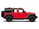 Rhino-Rack Heavy Duty RL110 2 Bar Roof Rack; Black (18-24 Jeep Wrangler JL 4-Door)