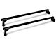 Rhino-Rack Heavy Duty RL110 2 Bar Roof Rack; Black (18-24 Jeep Wrangler JL 4-Door)