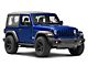 Barricade Enhanced Rubi Rails; Textured Black (18-24 Jeep Wrangler JL 2-Door)