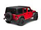 Bestop Sunrider for Factory Hard Tops; Black Diamond (18-22 Jeep Wrangler JL)