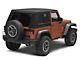 Bestop Trektop Pro Hybrid Soft Top; Black Twill (07-18 Jeep Wrangler JK 2-Door)