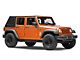 Bestop Trektop Pro Hybrid Soft Top; Black Twill (07-18 Jeep Wrangler JK 4-Door)