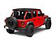 Bestop Trektop NX Soft Top; Black Twill (18-24 Jeep Wrangler JL 4-Door)