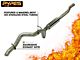 Pypes High Ground Clearance Cat-Back Exhaust System (18-24 3.6L Jeep Wrangler JL 4-Door)