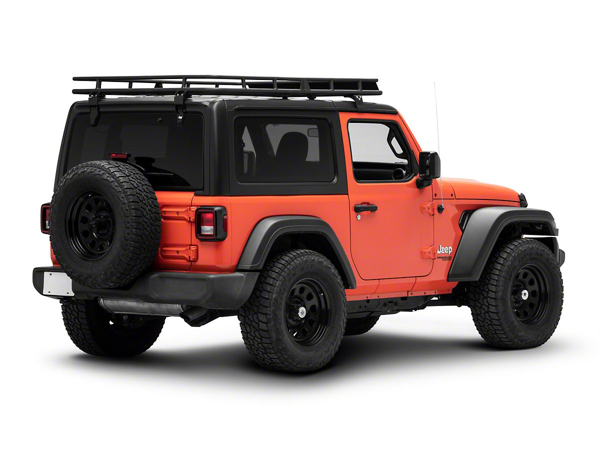 RedRock Jeep Wrangler Full Length Roof Rack J130927 JL 18 24 Jeep Wrangler JL 2 Door Free Shipping