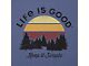 Life is Good Men's Keep It Simple T-Shirt; Vintage Blue