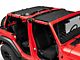 MasterTop ShadeMaker Freedom Mesh Bimini Top Plus; Black (18-23 Jeep Wrangler JL 4-Door)