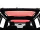 MasterTop ShadeMaker Freedom Mesh Bimini Top Plus; Red (18-23 Jeep Wrangler JL 4-Door)