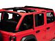 Steinjager Teddy Top Front Seat Solar Screen Cover; Red (18-24 Jeep Wrangler JL)