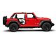 Steinjager Rear Trail Tube Doors; Black (18-24 Jeep Wrangler JL 4-Door)