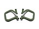 Steinjager Rigid Wire Form Front and Rear Grab Handles; Locas Green (07-18 Jeep Wrangler JK 2-Door)