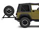 Rough Country Classic Full Width Rear Bumper with Tire Carrier (87-06 Jeep Wrangler YJ & TJ)