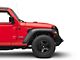 Fab Fours Front Stubby Grumper; Matte Black (18-24 Jeep Wrangler JL)