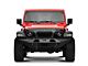 Fab Fours Front Full Width Grumper; Matte Black (18-24 Jeep Wrangler JL)