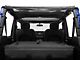 JTopsUSA Mesh Shade Top; Black (18-22 Jeep Wrangler JL 2-Door)