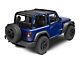 JTopsUSA Mesh Shade Top; Black (18-22 Jeep Wrangler JL 2-Door)