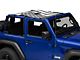 JTopsUSA Mesh Shade Top; Tactical US Flag (18-22 Jeep Wrangler JL 2-Door)