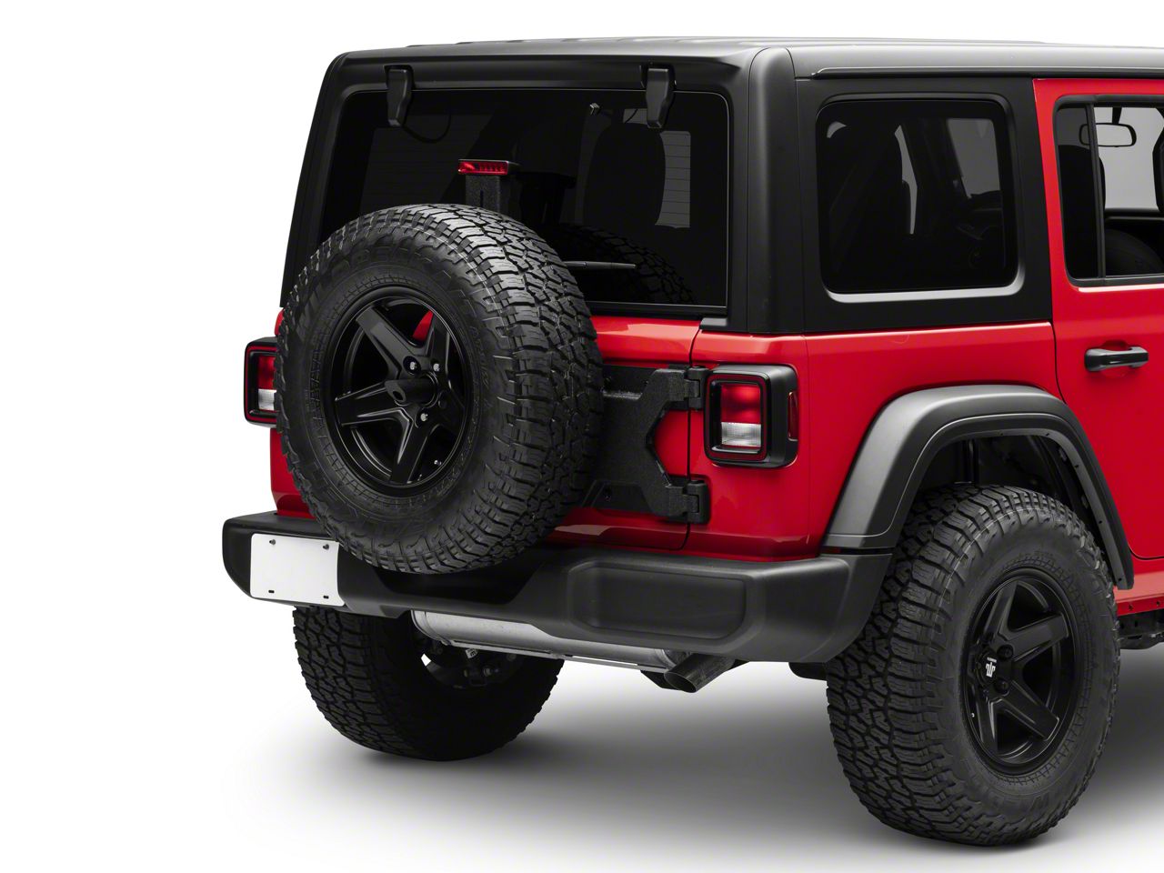 Barricade Jeep Wrangler HD Tire Carrier with Spare Tire Mount J132161-JL (18-24  Jeep Wrangler JL