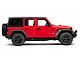 RB20 Running Boards; Black Bedliner Coating (18-22 Jeep Wrangler JL 4-Door)