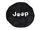 Jeep Paw Spare Tire Cover; Black (66-18 Jeep CJ5, CJ7, Wrangler YJ, TJ & JK)