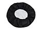 Jeep Paw Spare Tire Cover; Black (66-18 Jeep CJ5, CJ7, Wrangler YJ, TJ & JK)